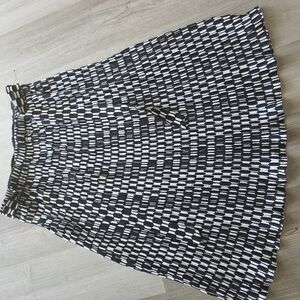Alice Blue Monochrome A-Line Skirt